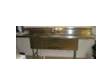 3 BOWL COMMERCIAL SINK w/ FAUCET