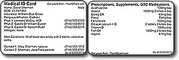 $10 Medical ID cards