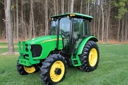 Only $11, 300 US = 2005 John Deere 5525 MFWD CAB AC 91HP