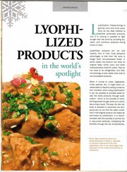 Jorge Rivera su primer asesor en Liofilización, apoyado por Dios