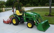 2010 John Deere 2320 Loader,  Mower,  Dump Cart 4WD