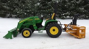 2008 John Deere 3320 loader snowblower 4wd