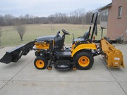 2010 Cub Cadet Yanmar SC2400 4x4 Loader Mower Tiller
