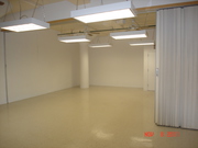 One Acoustic Folding Partition (for rapid division of space)