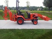 2013 Kubota BX25D Loader and Backhoe