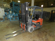 Toyota model 7FBEU20 fork truck