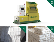 Plastics foam melting machine of GREENMAX MARS SERIES