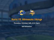 Rams VS. Minnesota Vikings SoFi Stadium