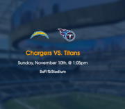 Chargers vs. Titans Sofi Stadium