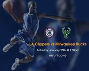 2025 LA Clippers vs Milwaukee Bucks Tickets