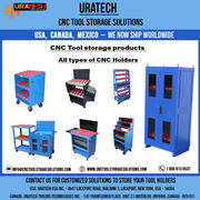 Uratech Steps Model CNC Tool Cart – Compact,  Durable,  and Affordable