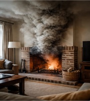 6 Reasons Smoke Backs Up in the Chimney - Chimney Repairs and Service 