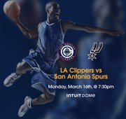 LA Clippers vs San Antonio Spurs Tickets Mar 16